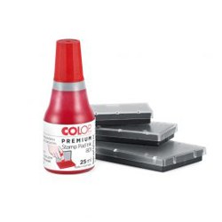 Colop ink and stamp pads